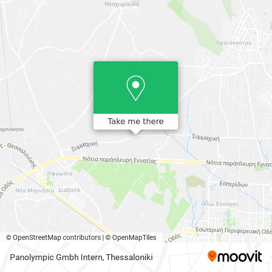 Panolympic Gmbh Intern map