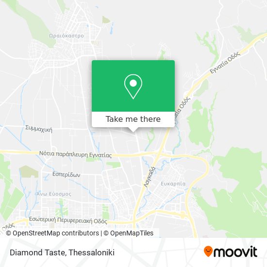 Diamond Taste map