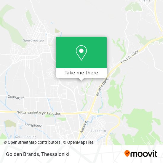 Golden Brands map