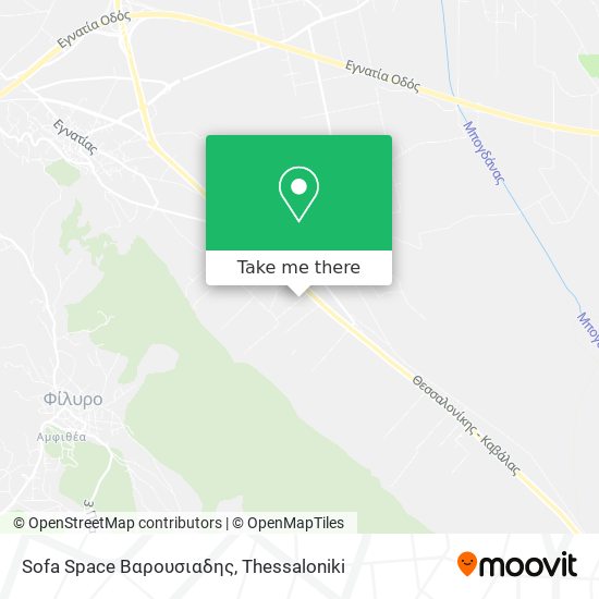 Sofa Space Βαρουσιαδης map