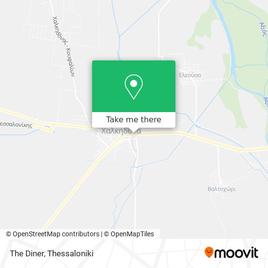 The Diner map