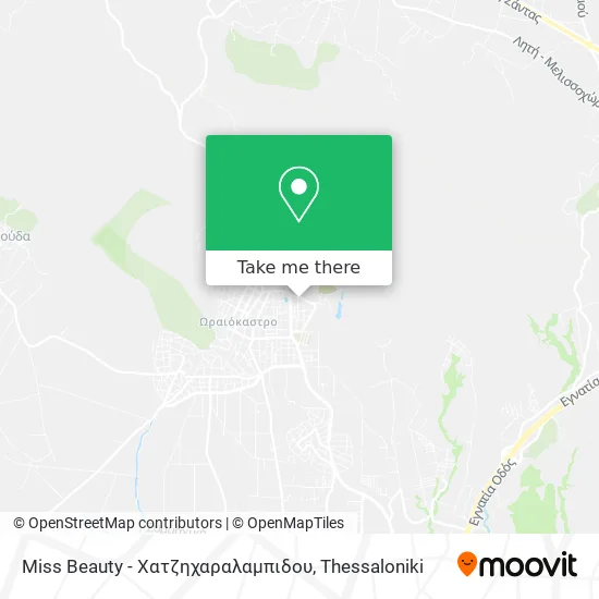 Miss Beauty - Χατζηχαραλαμπιδου map