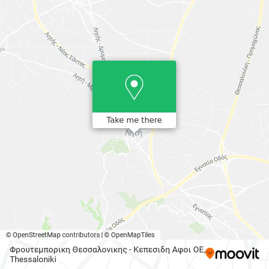 Φρουτεμπορικη Θεσσαλονικης - Κεπεσιδη Αφοι ΟΕ map