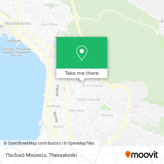 Παιδικό Μουσείο map