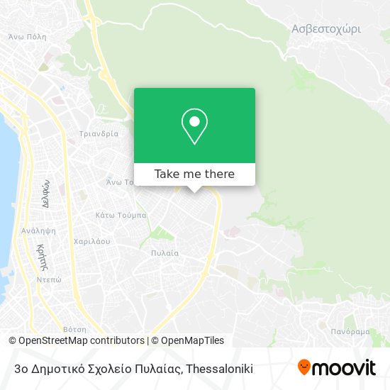 3ο Δημοτικό Σχολείο Πυλαίας map