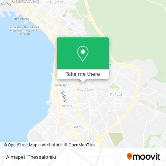 Almapet map