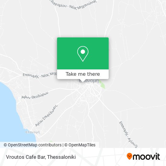 Vroutos Cafe Bar map