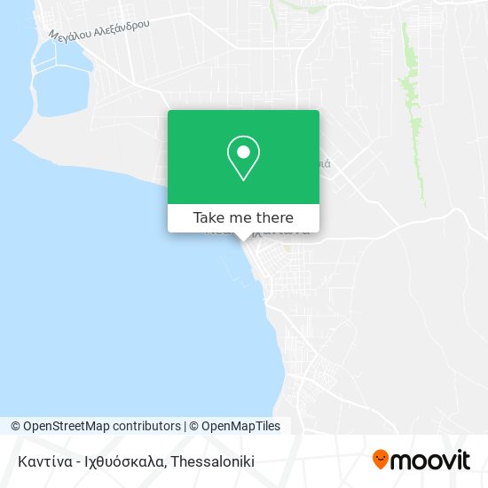 Καντίνα - Ιχθυόσκαλα map