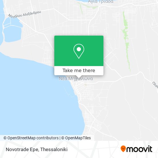 Novotrade Epe map