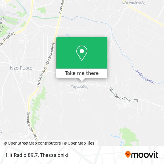 Hit Radio 89.7 map