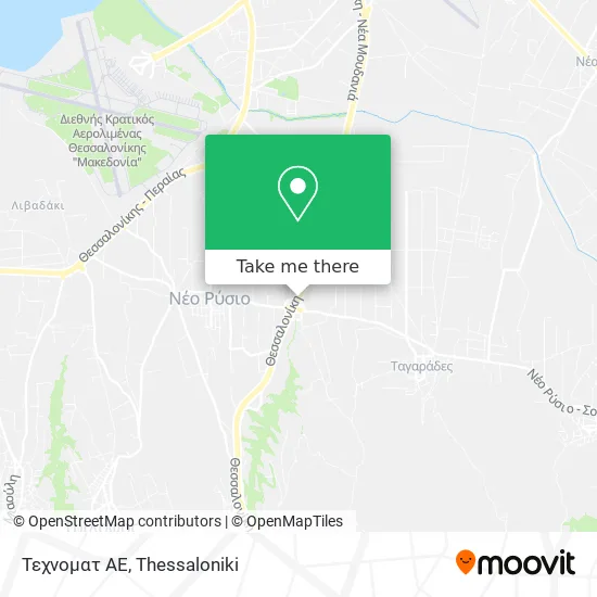 Τεχνοματ ΑΕ map