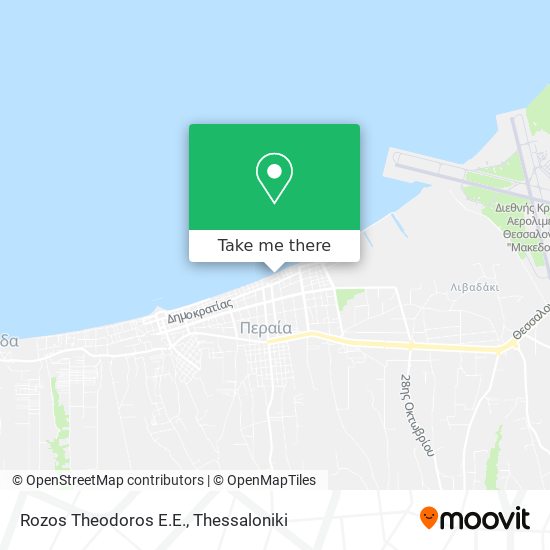 Rozos Theodoros E.E. map