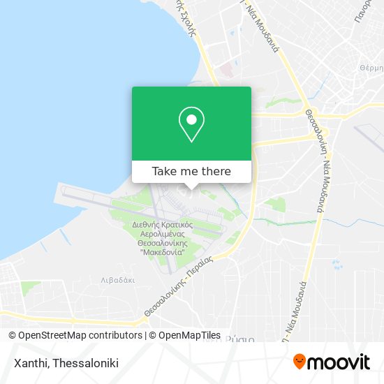 Xanthi map