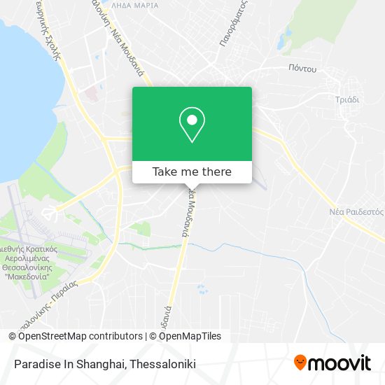 Paradise In Shanghai map