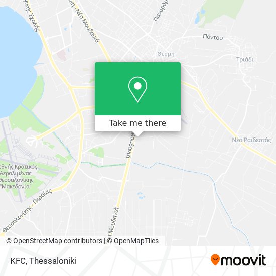 KFC map