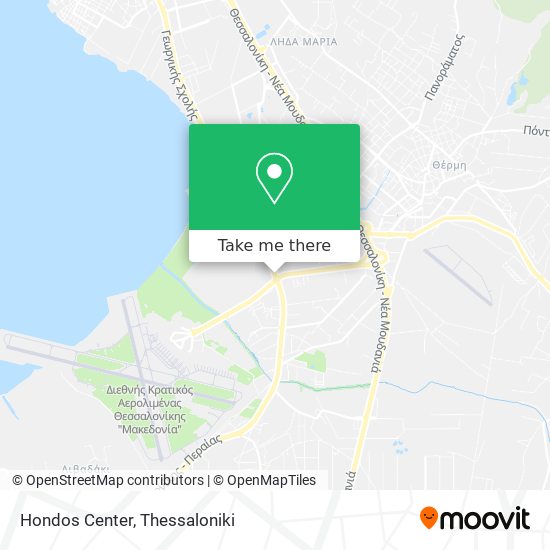 Hondos Center map