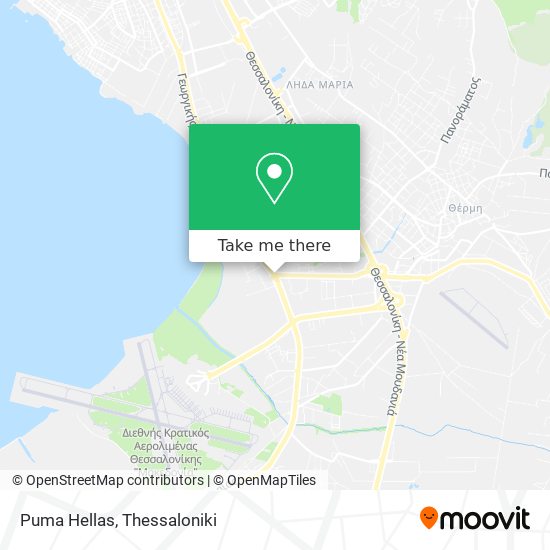 Puma Hellas map