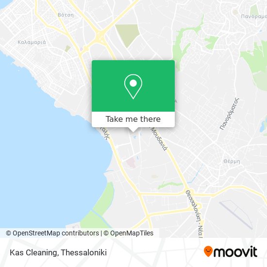 Kas Cleaning map