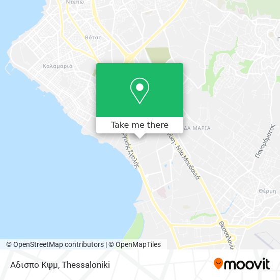 Αδισπο Κψμ map