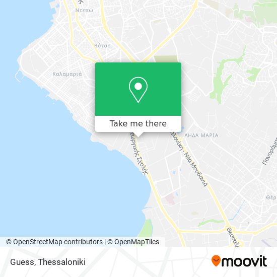 Guess map