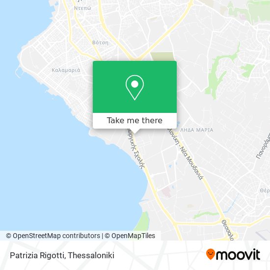 Patrizia Rigotti map