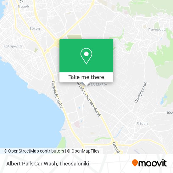 Albert Park Car Wash map