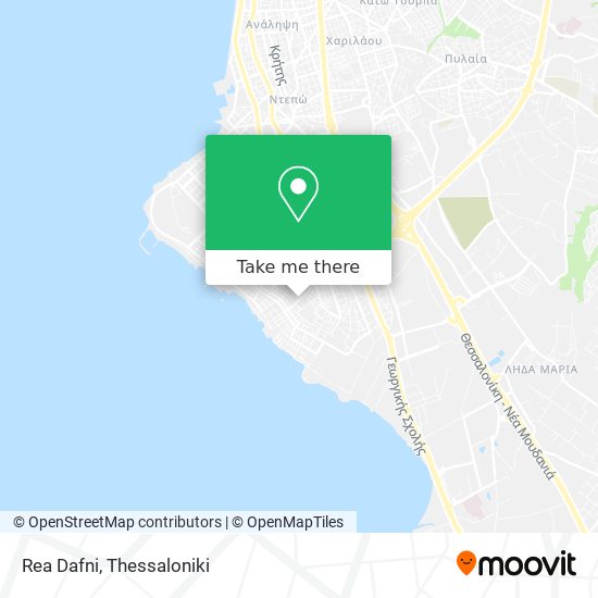 Rea Dafni map