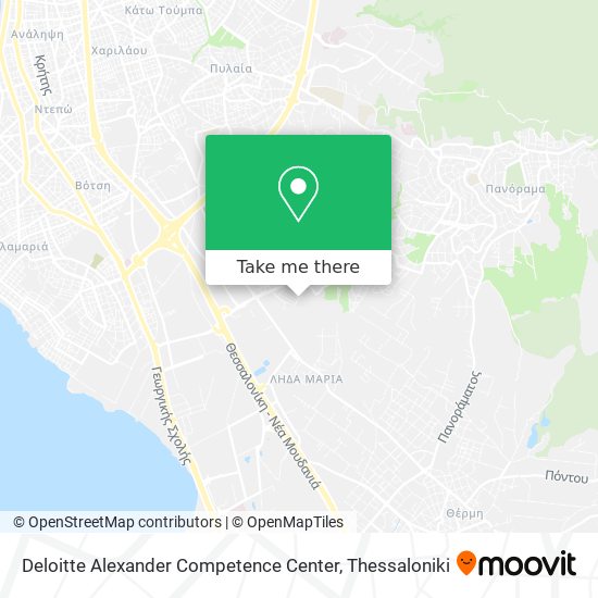 Deloitte Alexander Competence Center map