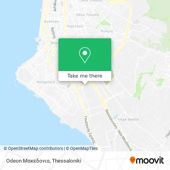Odeon Μακεδονια map