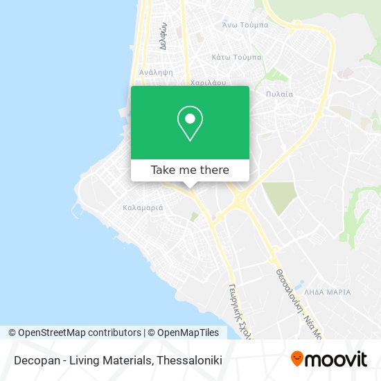 Decopan - Living Materials map