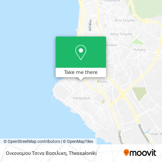 Οικονομου Τσινα Βασιλικη map