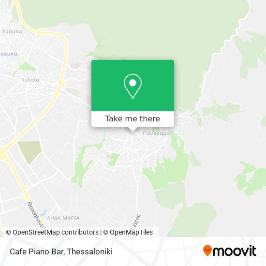 Cafe Piano Bar map