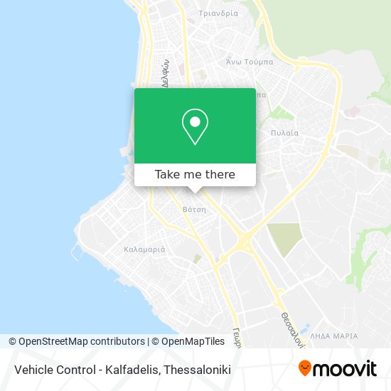 Vehicle Control - Kalfadelis map