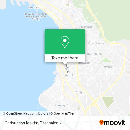 Christianos Ioakim map