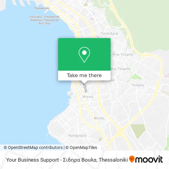 Your Business Support - Σιδηρα Βουλα map