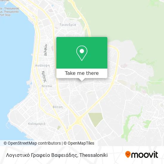 Λογιστικό Γραφείο Βαφειάδης map