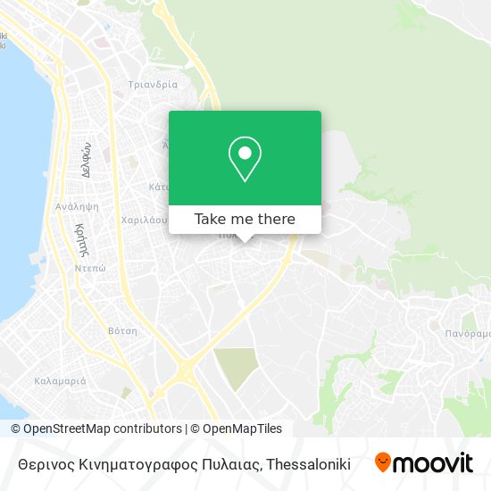 Θερινος Κινηματογραφος Πυλαιας map