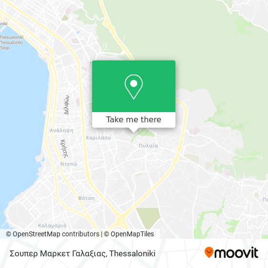 Σουπερ Μαρκετ Γαλαξιας map