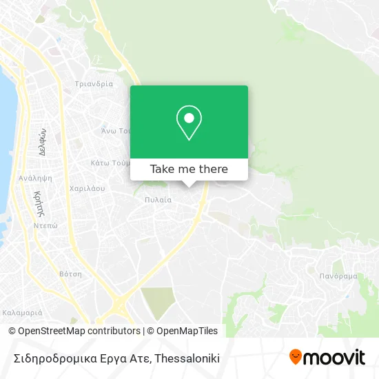 Σιδηροδρομικα Εργα Ατε map
