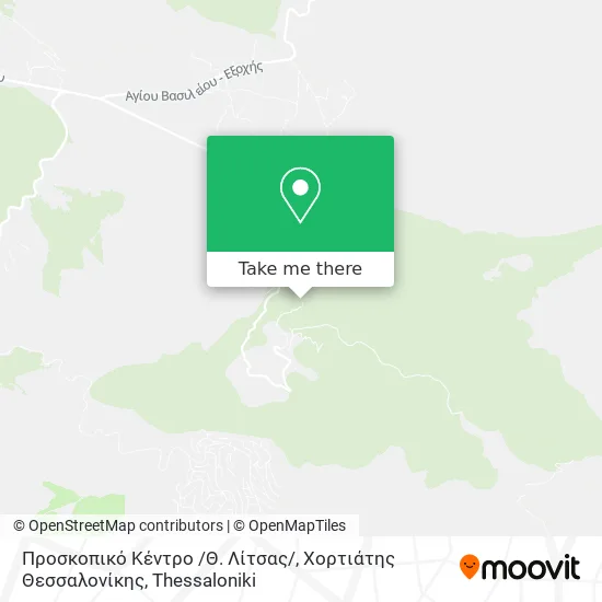 Προσκοπικό Κέντρο /Θ. Λίτσας / , Χορτιάτης Θεσσαλονίκης map