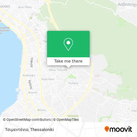Τσιμεντένιο map