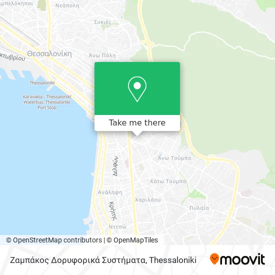 Ζαμπάκος Δορυφορικά Συστήματα map