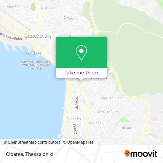 Cloarea map
