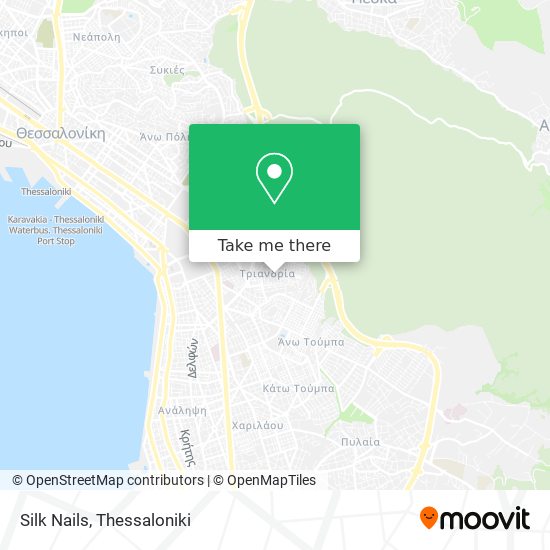 Silk Nails map