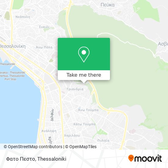 Φατο Πεστο map