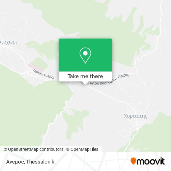 Άνεμος map