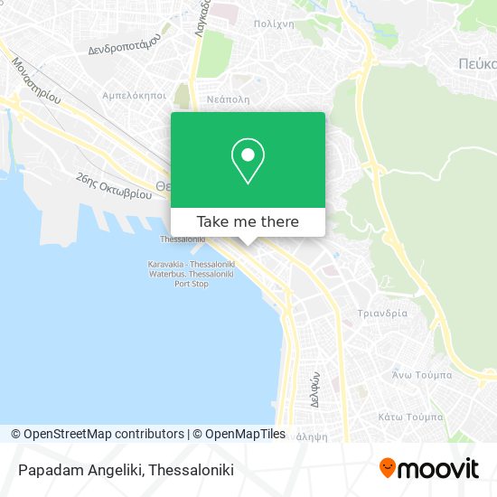 Papadam Angeliki map