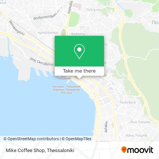 Mike Coffee Shop map