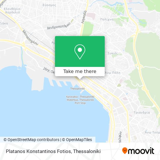 Platanos Konstantinos Fotios map