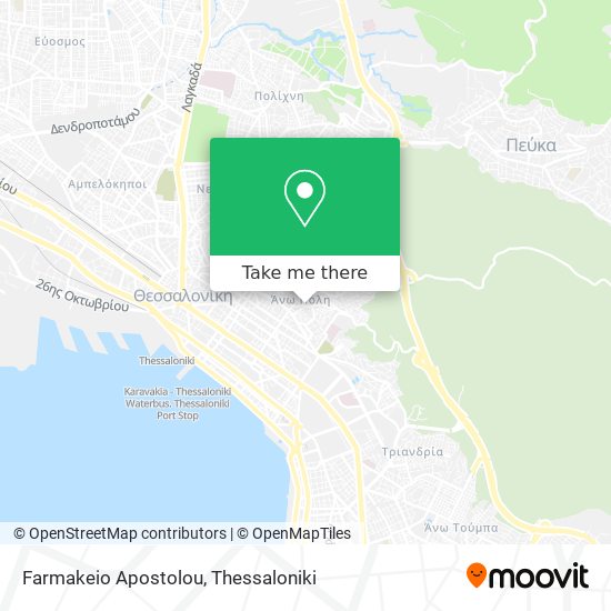 Farmakeio Apostolou map
